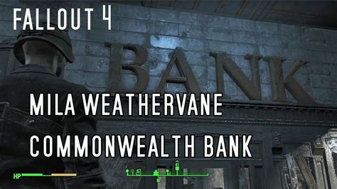 2) In Plain Sight Talk to Jesse Porter at the B. . Fallout 4 commonwealth bank